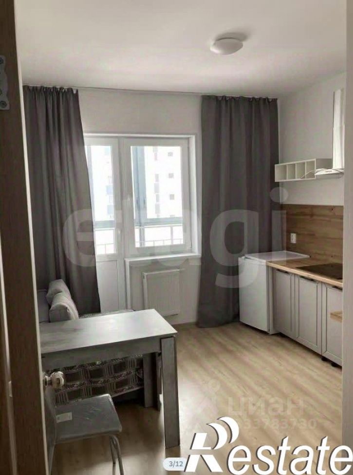 1-комн квартира улица Академика Парина, 4/2,  д. 4/2