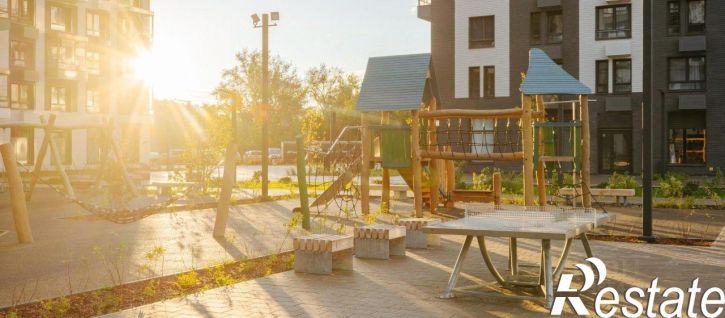 1-комн квартира в новом доме Хуторская улица, 1/6,  д. 1/6