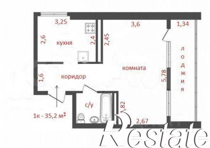 1-комн квартира улица Бебеля, 132,  д. 132