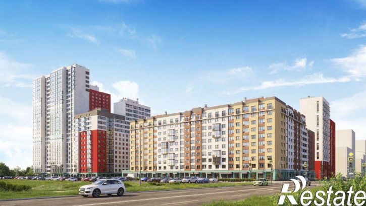 1-комн квартира в новом доме улица Рябинина, 34,  д. 34