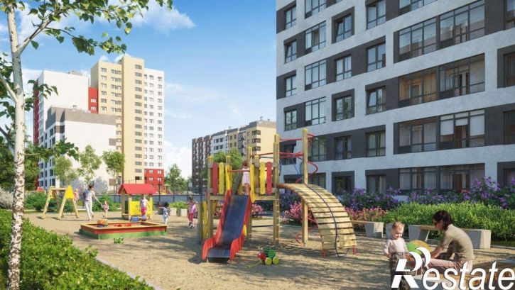 1-комн квартира в новом доме улица Рябинина, 34,  д. 34