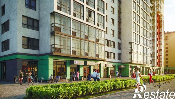 1-комн квартира в новом доме улица Рябинина, 34,  д. 34