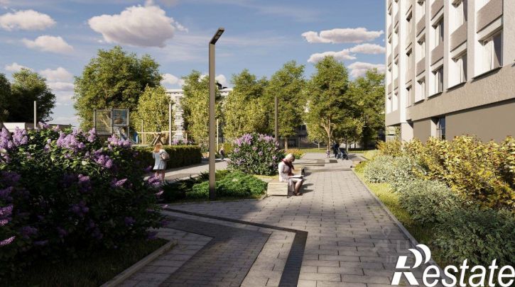 2-комн квартира в новом доме улица Академика Бардина, 21А,  д. 21А