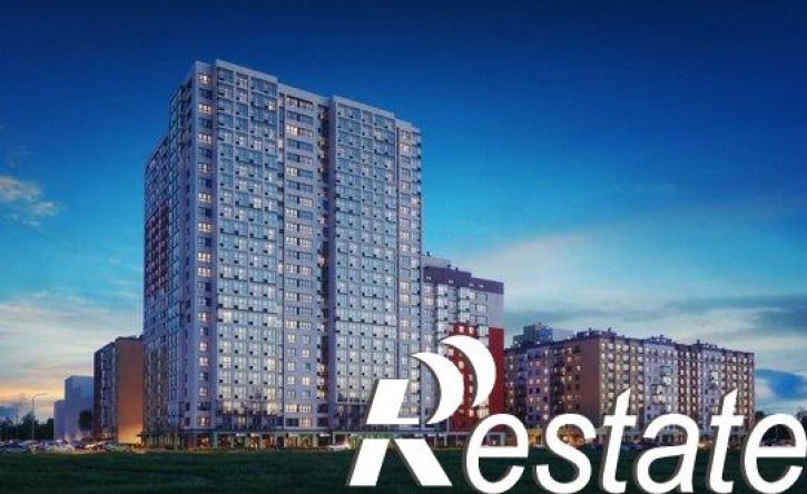 1-комн квартира в новом доме Хрустальногорская улица, 88/2,  д. 88/2