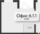 офис 57 кв м, этаж 1/25 улица Вильгельма де Геннина
