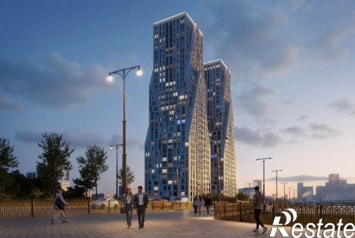 2-комн квартира в новом доме улица Репина, 24,  д. 24