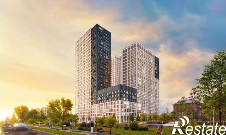 1-комн квартира в новом доме улица Блюхера, 28,  д. 28