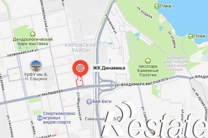 1-комн квартира в новом доме улица Лодыгина, 16,  д. 16