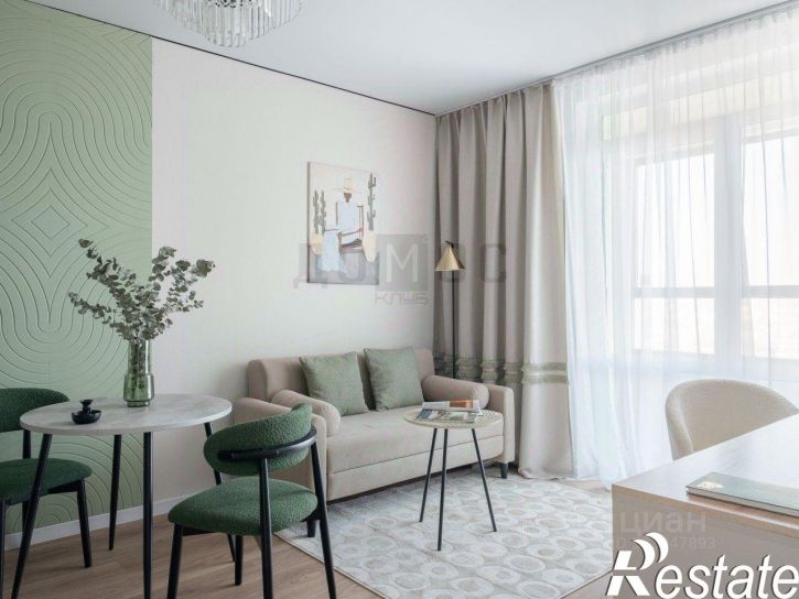 1-комн квартира улица Мамина-Сибиряка, 36Б,  д. 36Б