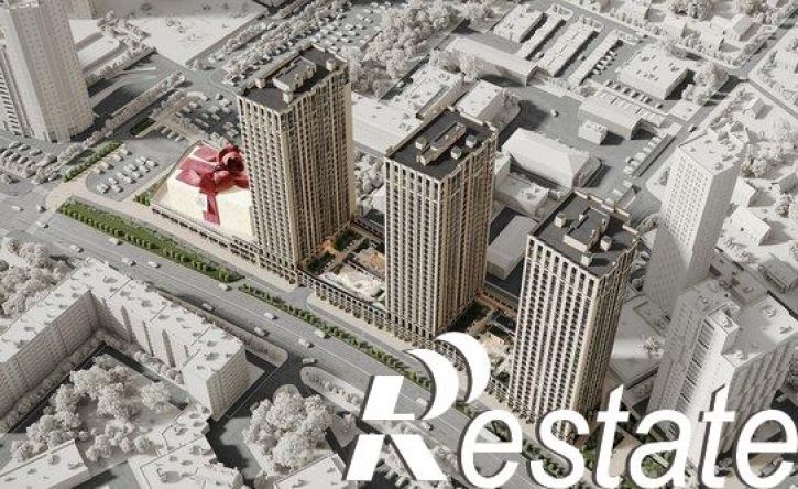 3-комн квартира в новом доме улица Репина, 64,  д. 64