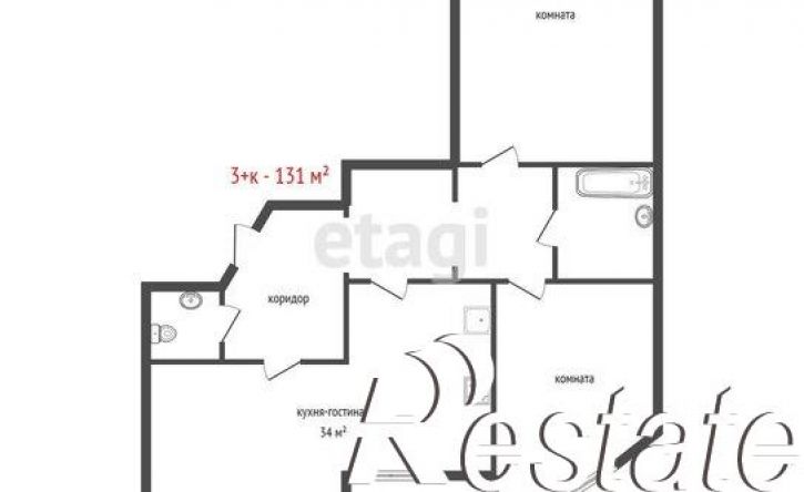 3-комн квартира улица Шевелёва, 1,  д. 1