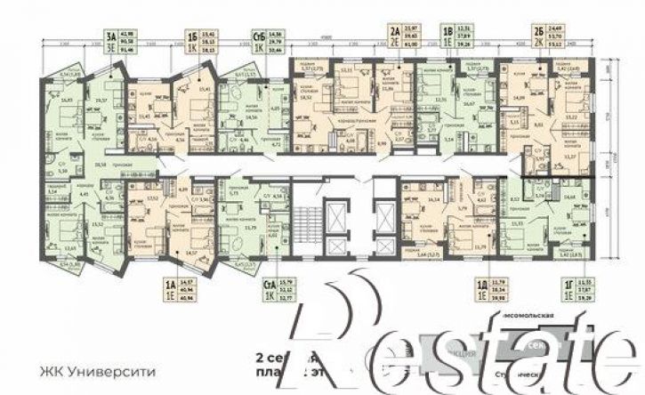 2-комн квартира в новом доме улица Малышева, 139А,  д. 139А